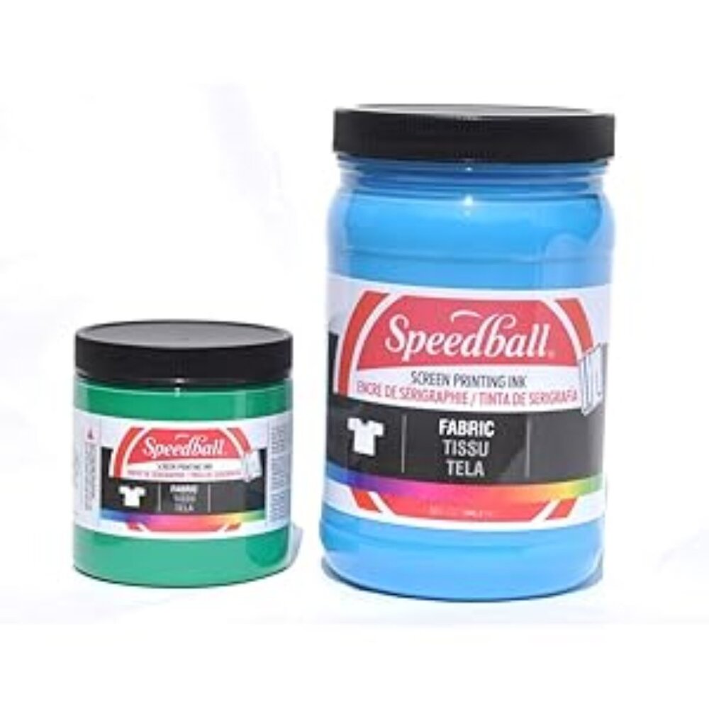 Special Fabric Screen Printing Ink Size: 3.62" x 3.62", Color: White (32 oz)